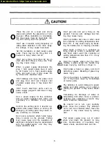 Предварительный просмотр 4 страницы Sanyo MIR-153 Instruction Manual