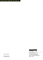 Preview for 20 page of Sanyo MIR-153 Instruction Manual