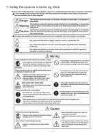 Предварительный просмотр 2 страницы Sanyo MLS-3751 Service Manual