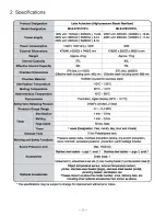 Предварительный просмотр 3 страницы Sanyo MLS-3751 Service Manual