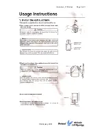 Preview for 2 page of Sanyo MLS-3780 Usage Instructions