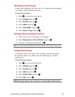 Preview for 54 page of Sanyo MM-7400 - Cell Phone - Sprint Nextel User Manual