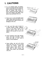 Preview for 4 page of Sanyo MPC-100 Operating Instructions Manual