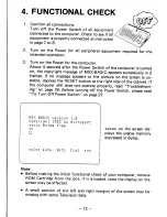 Preview for 13 page of Sanyo MPC-100 Operating Instructions Manual