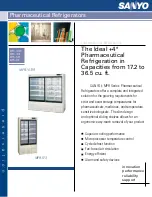 Предварительный просмотр 1 страницы Sanyo MPR-1013 Brochure & Specs