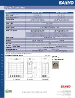 Preview for 4 page of Sanyo MPR-1013 Brochure & Specs