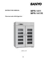 Предварительный просмотр 1 страницы Sanyo MPR-1411 Instruction Manual