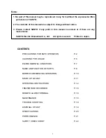 Preview for 2 page of Sanyo MPR-411F Instruction Manual