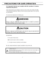 Предварительный просмотр 3 страницы Sanyo MPR-411F Instruction Manual