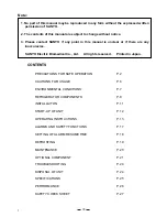 Preview for 2 page of Sanyo MPR-414F - Commercial Solutions Refrigerator Instruction Manual