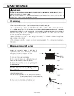 Предварительный просмотр 21 страницы Sanyo MPR-414F - Commercial Solutions Refrigerator Instruction Manual