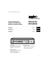 Sanyo MPX-CD162 Instruction Manual preview