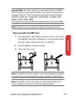 Предварительный просмотр 191 страницы Sanyo MVP User Manual