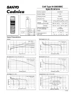 Sanyo N-20000MC Cadnica Specifications preview