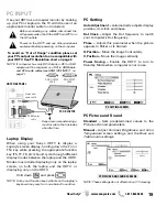 Preview for 19 page of Sanyo NET@ DP47460 Owner'S Manual