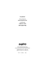 Preview for 48 page of Sanyo NET@ DP47460 Owner'S Manual