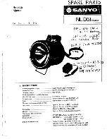 Sanyo NL D51 Service Manual preview