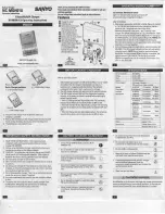 Sanyo NS-MQH01U Operating Instructions preview