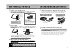 Preview for 8 page of Sanyo NV-E7000 - Portable GPS And Mobile DVD Entertainment System Installation And Operation Manual