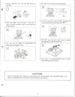 Предварительный просмотр 5 страницы Sanyo OHC 510 Operating Instructions Manual