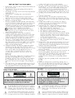 Preview for 2 page of Sanyo OnePak VSE-P2310 Instruction Manual