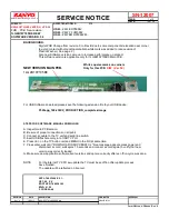 Sanyo P50842-00 Troubleshooting Manual preview