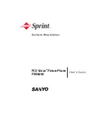 Preview for 1 page of Sanyo PCS Vision PM-8200 User Manual