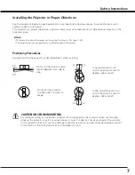 Preview for 7 page of Sanyo PDG-DET100L - SXGA+ DLP Projector Owner'S Manual