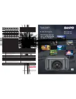 Предварительный просмотр 1 страницы Sanyo PDG-DHT100L - DLP Projector - HD 1080p Brochure & Specs