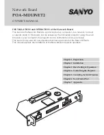 Sanyo PDG-DHT100L - DLP Projector - HD 1080p Owner'S Manual preview