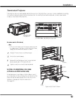 Preview for 19 page of Sanyo PDG-DHT8000L - 8000 Lumens Owner'S Manual