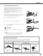 Preview for 23 page of Sanyo PDG-DHT8000L - 8000 Lumens Owner'S Manual