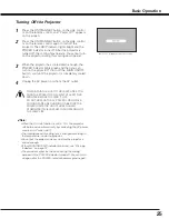 Preview for 25 page of Sanyo PDG-DHT8000L - 8000 Lumens Owner'S Manual