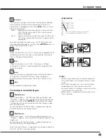 Preview for 41 page of Sanyo PDG-DHT8000L - 8000 Lumens Owner'S Manual