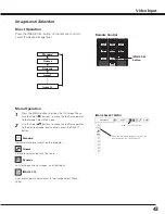 Preview for 43 page of Sanyo PDG-DHT8000L - 8000 Lumens Owner'S Manual