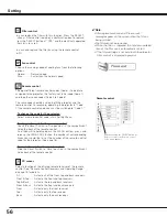 Preview for 56 page of Sanyo PDG-DHT8000L - 8000 Lumens Owner'S Manual