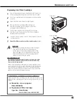 Preview for 65 page of Sanyo PDG-DHT8000L - 8000 Lumens Owner'S Manual