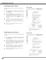 Preview for 66 page of Sanyo PDG-DHT8000L - 8000 Lumens Owner'S Manual