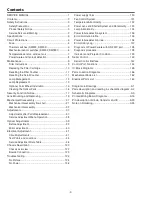 Preview for 2 page of Sanyo PDG-DHT8000L - 8000 Lumens Service Manual