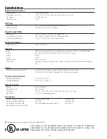 Preview for 4 page of Sanyo PDG-DHT8000L - 8000 Lumens Service Manual