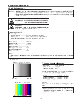 Preview for 41 page of Sanyo PDG-DHT8000L - 8000 Lumens Service Manual