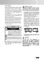 Preview for 2 page of Sanyo PDG-DSU20 - SVGA DLP Projector Owner'S Manual