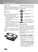 Preview for 5 page of Sanyo PDG-DSU20 - SVGA DLP Projector Owner'S Manual