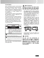 Preview for 3 page of Sanyo PDG DSU21 - SVGA DLP Projector Owner'S Manual