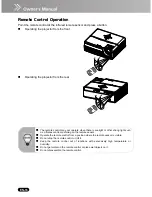 Preview for 18 page of Sanyo PDG DSU21 - SVGA DLP Projector Owner'S Manual