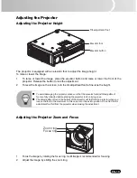 Preview for 21 page of Sanyo PDG DSU21 - SVGA DLP Projector Owner'S Manual