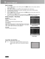 Preview for 24 page of Sanyo PDG DSU21 - SVGA DLP Projector Owner'S Manual