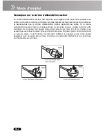 Предварительный просмотр 6 страницы Sanyo PDG-DSU21N - SVGA DLP Projector (French) Manuel Du Propriétaire