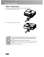 Предварительный просмотр 16 страницы Sanyo PDG-DSU21N - SVGA DLP Projector (French) Manuel Du Propriétaire