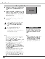 Preview for 22 page of Sanyo PDG-DWL2500 - 2500 Lumens Owner'S Manual